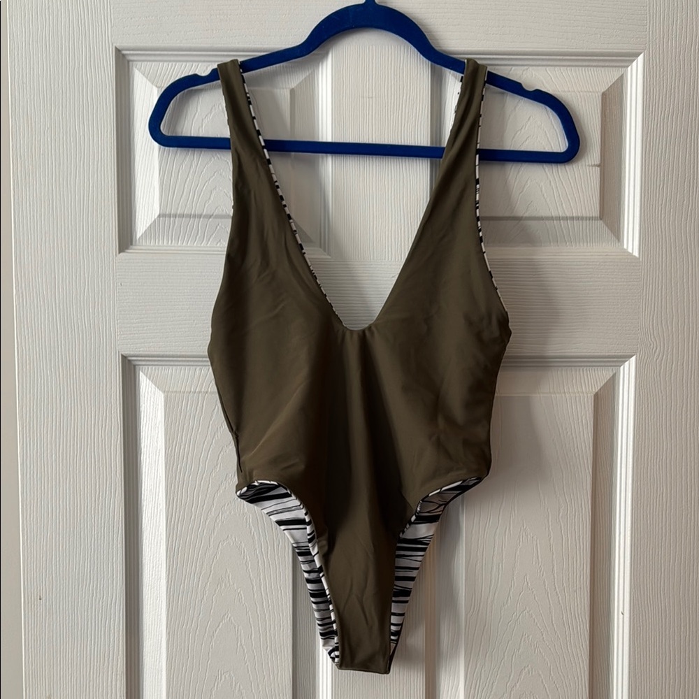 ASOS Reversible One Piece Swimsuit